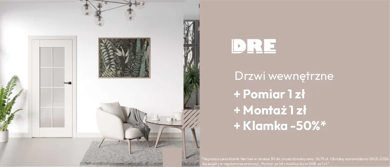 Super oferta drzwi DRE Estra | Reva | Auri +pomiar 1zł +mon