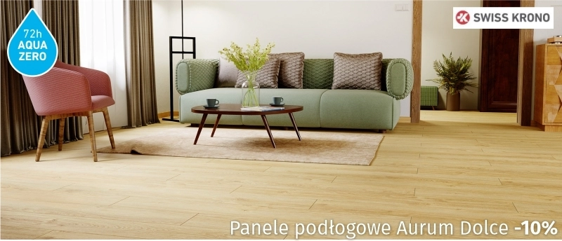 Wodoodporne panele podłogowe Aurum Dolce -10%