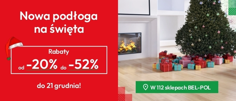 Nowa podłoga na święta z Bel-Polu. Rabaty od -20% do -52%