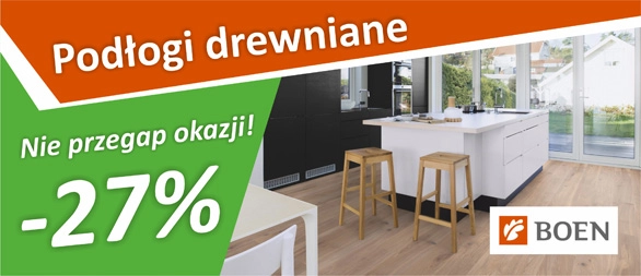 Promocja na podłogi drewniane Boen