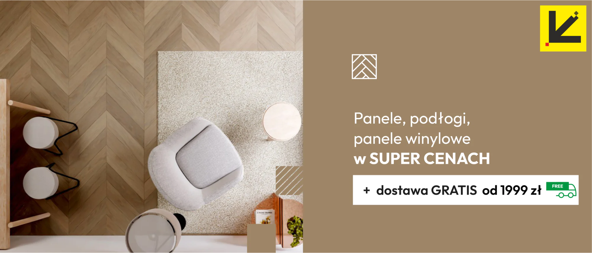 Oferta Specjalna Podłogi w SUPER CENACH + dostawa GRATIS od 1999 zł Oferta Specjalna Podłogi w SUPER CENACH + dostawa GRATIS od
