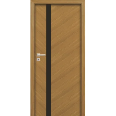 Drzwi wewnętrzne Espina W01 czarna szyba Drzwi wewnętrzne Espina W01 czarna szyba